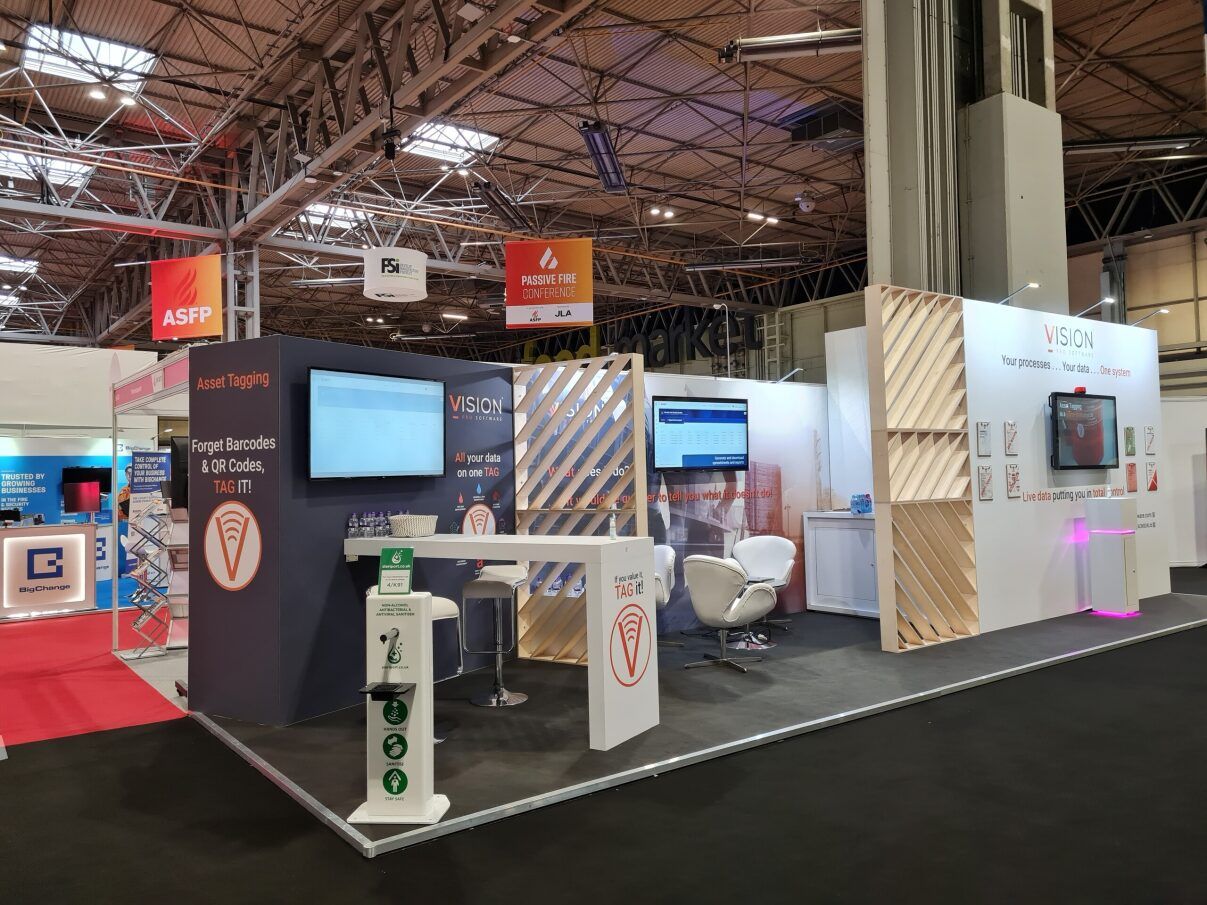 Photo of Vision Pro Software exhibition stand