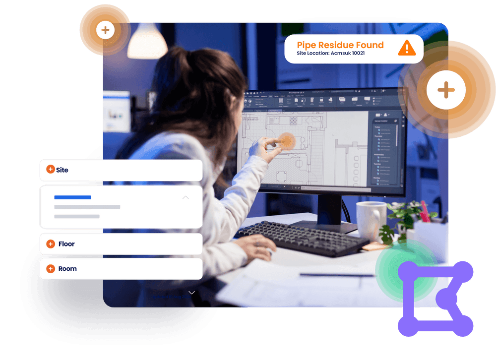 Assign Assets to CAD Plans with live compliance statuses