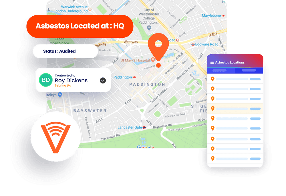 Electronic Tag all of your Asbestos Giving Instant Access To Data